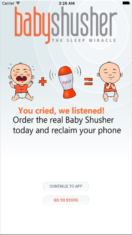 Baby Shusher