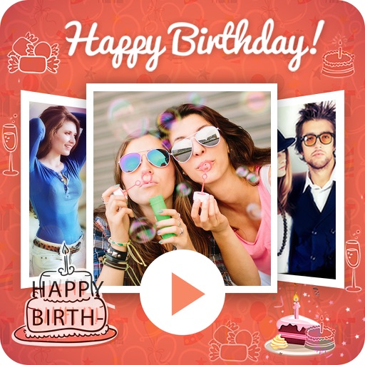 Birthday Movie Maker - Birthday Photo Video Maker