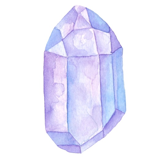 Pastel Crystals and Gemstones Sticker Pack icon