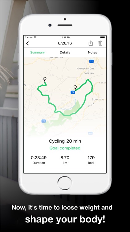 Running Distance Tracker, Goals Fitness Trainer