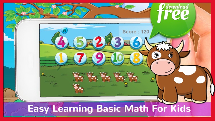 Preschool Animals Counting Maths Games