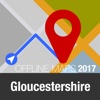 Gloucestershire Offline Map and Travel Trip Guide