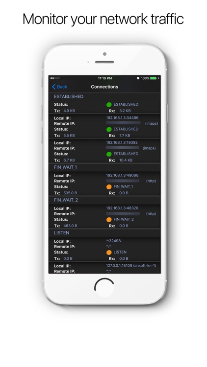 System & Network Info - Network traffic monitor