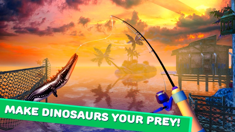 Prehistoric Jurassic Dino Fishing 3D