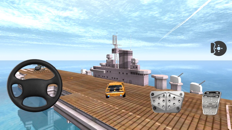 Battle Ship Furious Car Stunt Parking Game Sim screenshot-3