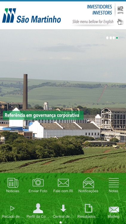 São Martinho – Relações com Investidores
