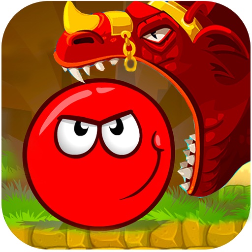 Angry Red Ball Game iOS App