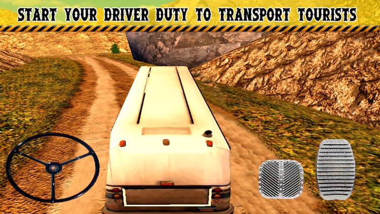 Off-Road Desert Bus Drive : 3D Parking Simulator