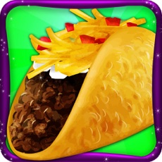 Activities of Mexican Taco Cooking- Fast food Chef