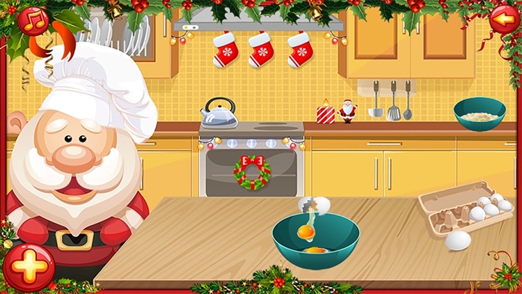 Christmas Cake Maker - Santa Cooking Game