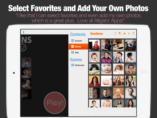 ABA Flash Cards & Games - Emotions screenshot 3