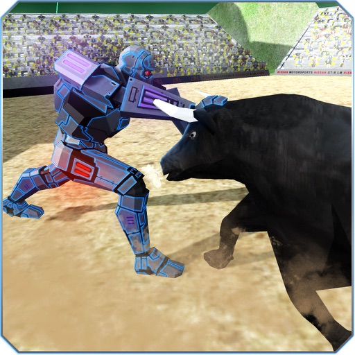 Robot vs Bull – A Rodeo Robots Fighting Game iOS App