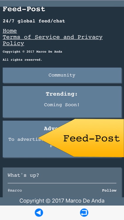 Feed-Post: Chat, share, & discuss positive topics!