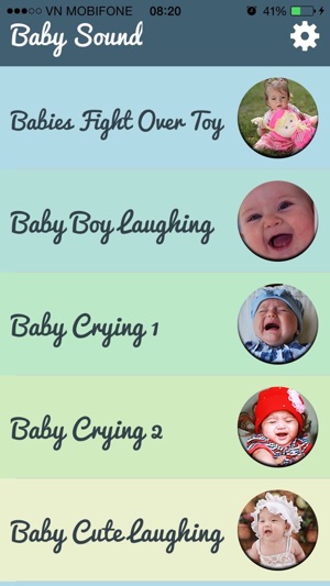 Baby Sound - Baby Cry, Baby Laugh , Kids Sounds(圖2)-速報App