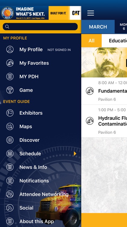 CONEXPO-CON/AGG and IFPE 2017 Official Mobile App screenshot-3