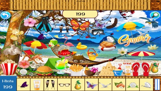 Hidden Objects:Summer Beach Party