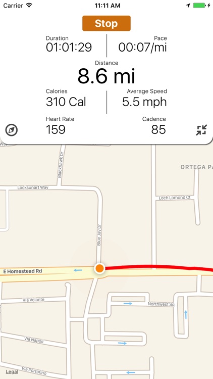 Workout Beacn - Running,Cycling/Biking,Walking