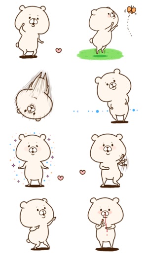 Funny Bear Stickers(圖2)-速報App