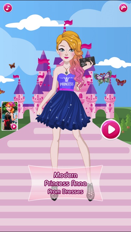 Anna Prom Night Salon: Girls Makeup, Dressup Games