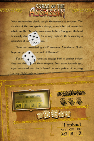 Gamebook Adventures 8: Curse of the Assassin screenshot 3