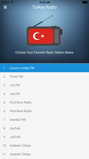 Turkey Radio Station: Turkish(圖2)-速報App