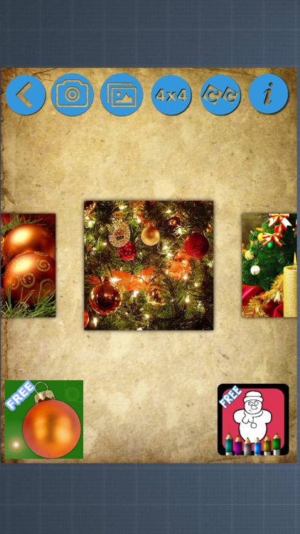 Jigsaw puzzles for kids. Merry Cristmas Free