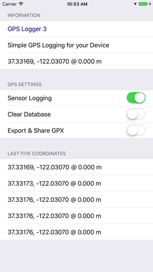 GPS Logger 3 - GPX, Photo, and Location 