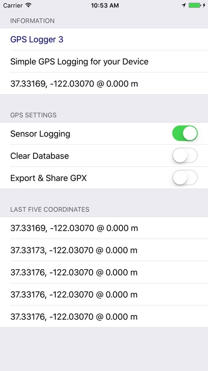 GPS Logger 3 - GPX, Photo, and Location Journal