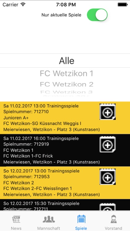 FC Wetzikon App