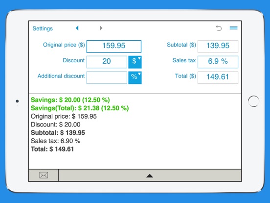 sales discount calculator sales discount calculator app centsible sale calculator app