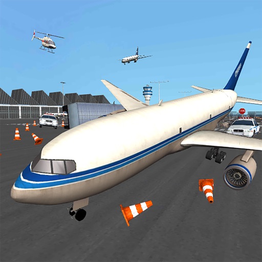 Air-plane Parking 3D Sim-ulator Icon