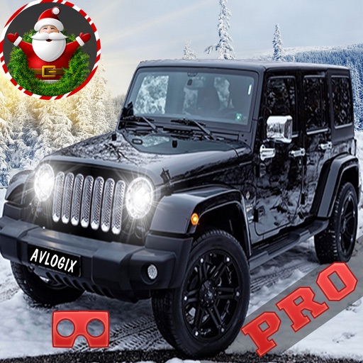 VR Extreme Snow Jeep Drive: Winter Wars Pro icon