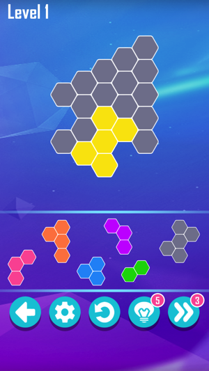 Hexa Block! Puzzle Master(圖4)-速報App