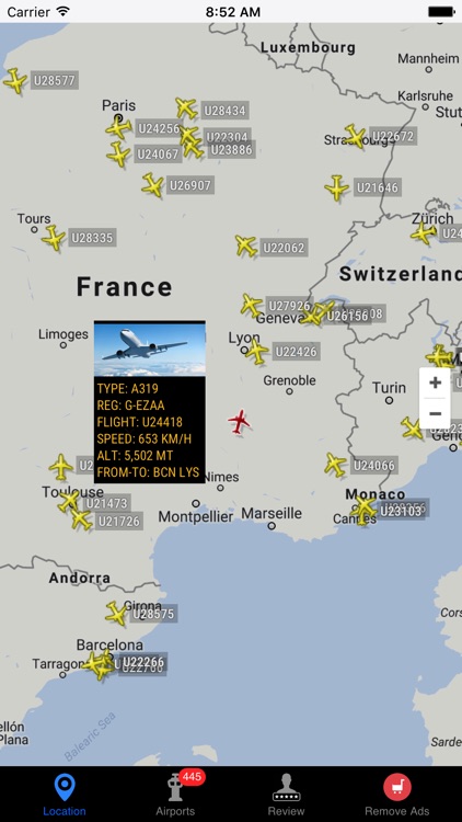 Air Tracker For Easyjet