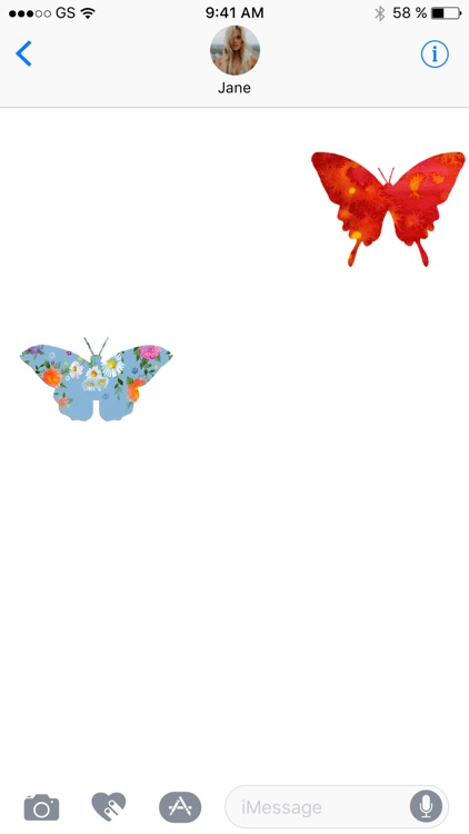 Butterflies Two Sticker Pack