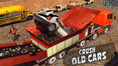 Monster Car Crusher Crane: Garbage Truck Simulator 1.0 IOS -