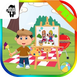 Picninc Kids Coloring Game Pro