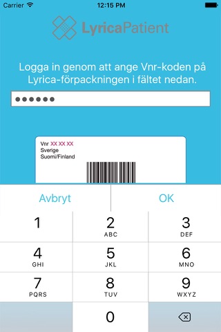 LyricaPatient (svensk version) screenshot 4