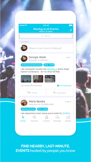 EventWave, powered by Webtalk