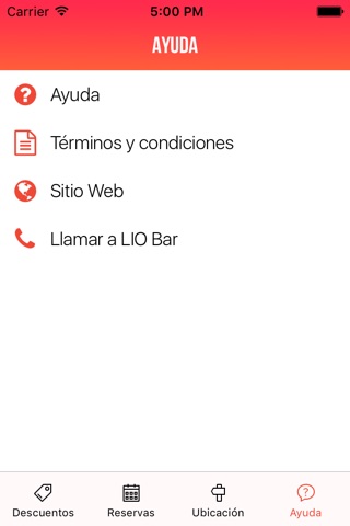 Lio Bar screenshot 3