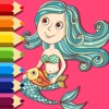 Coloring Book Shimmer Mermaid Page Game Free