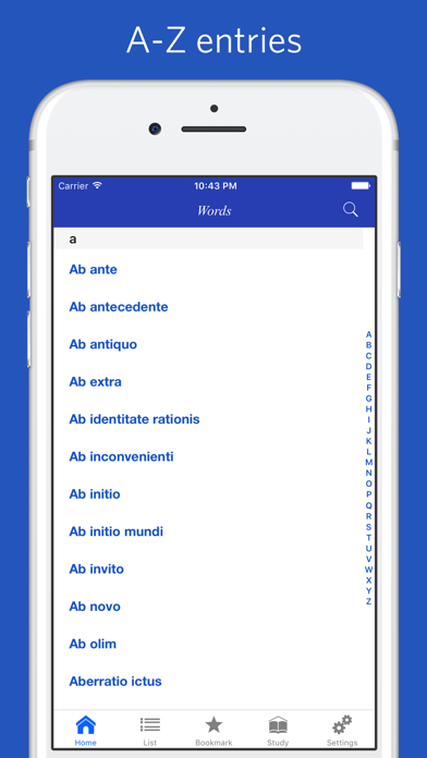 How to cancel & delete Dictionary of Latin Legal Terms from iphone & ipad 1