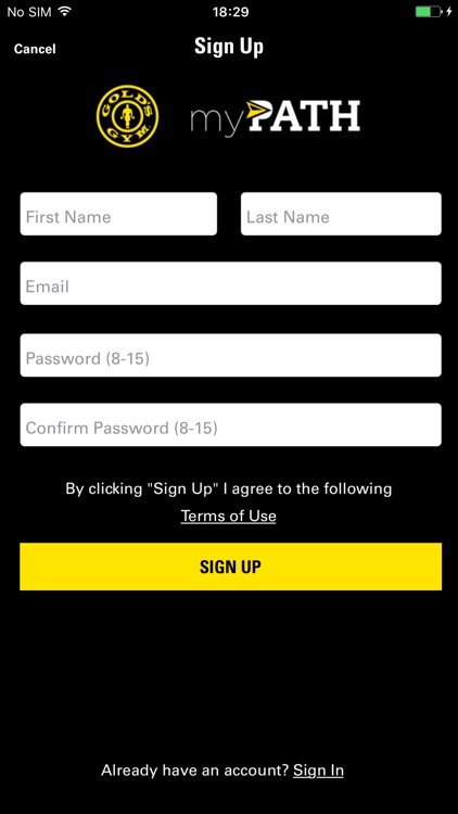 Gold's Gym myPATH
