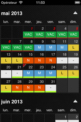 shift calendar pro screenshot 2