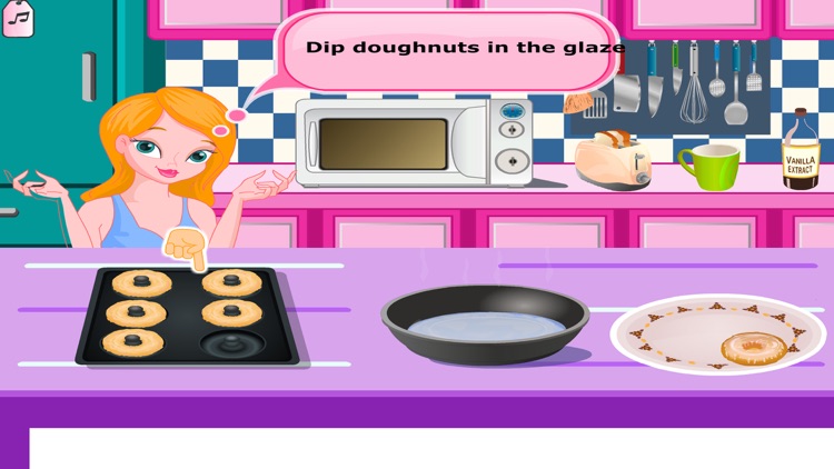 Cooking donuts - girls games and kids games