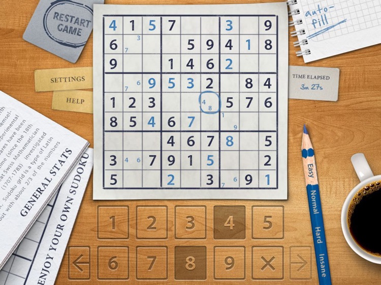 Sudoku HD for iPad screenshot-3