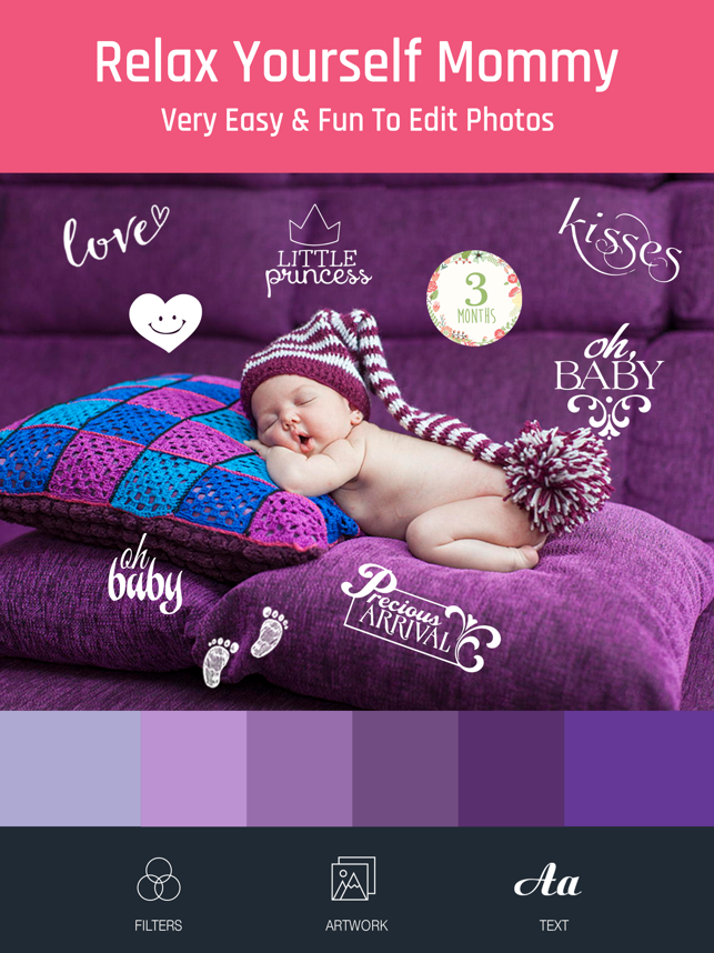 Baby Photo - Edit Baby Tracker & Pregnancy Picture Screenshot