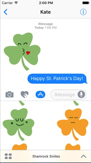 Shamrock Smiles Sticker Pack(圖2)-速報App