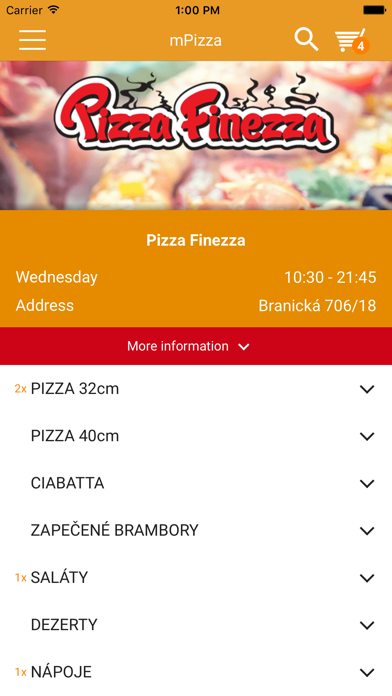 Pizza Finezza screenshot 4