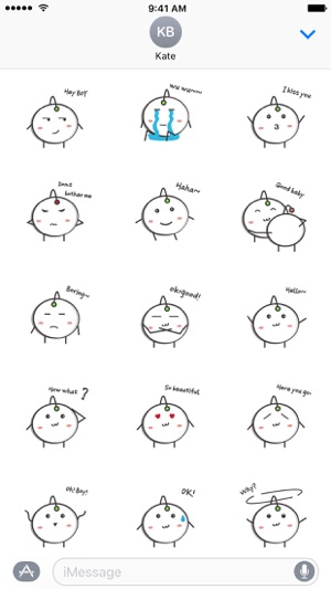 White No.7 - NHH Animated Stickers(圖3)-速報App